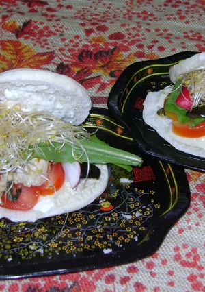 Una foto de Sandwichitos con brotes