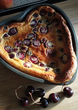 Une photo de Clafoutis aux cerises