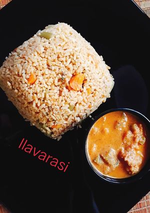 வெஜ் பிரியாணி! செய்முறை முக்கிய புகைப்படம்