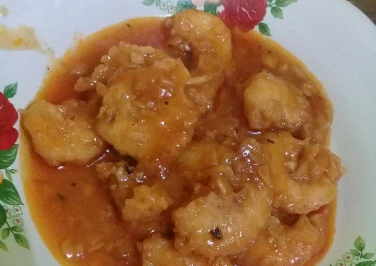 Cara Gampang Menyiapkan Crunchy asam manis yang Bisa Manjain Lidah