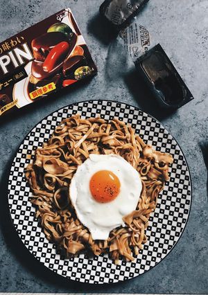濃厚系燉牛肉風味炒麵~20分鐘來上菜 的食譜成品照片