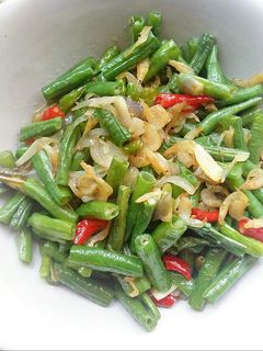 Foto resep Tumis kacang panjang rebon
