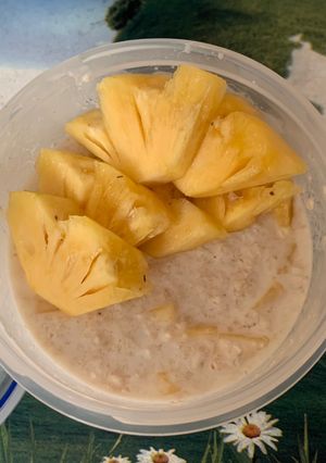 Hình của món Overnight Oats.