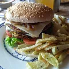 Una foto de Hamburguesa de lentejas