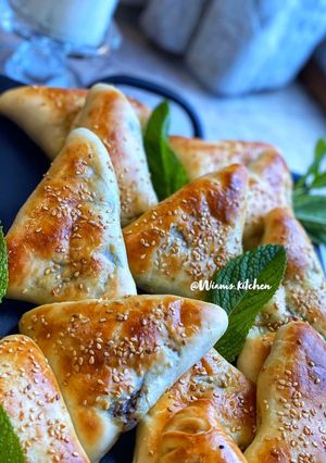 صورة لوصفة فطاير سبانخ