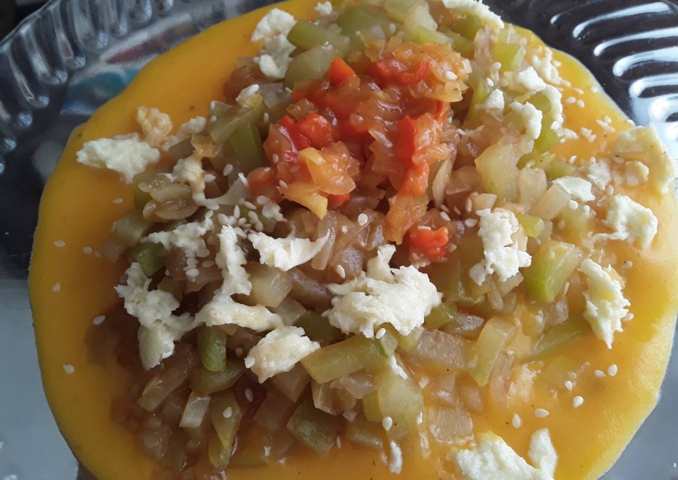Guiso de chayote / guatila /yota o papa de pobre..🥘