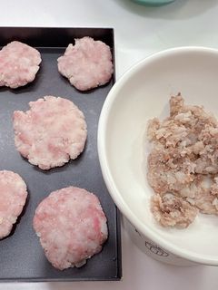 寵物鮮食 馬鈴薯牛肉漢堡排 的食譜成品照片