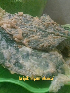 Foto resep Kripik bayam crunchy