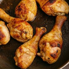 A picture of Golden Butter Chicken Drumsticks.