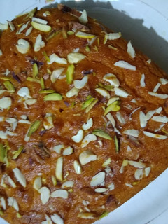A picture of Eggless Soft Mango Cake.