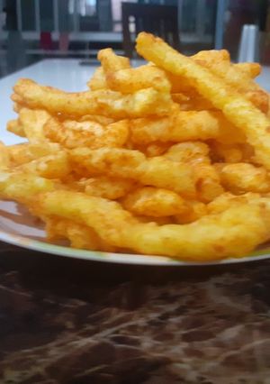 A picture of Chatpate Kurkure.