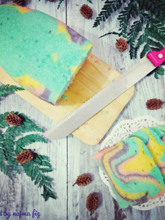 Foto resep Unicorn Steamed cake (bolu kukus😂)