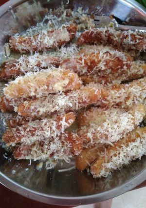 Foto resep Pisang nugget susu keju