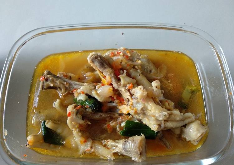 Resep Asem-asem Cakar Ayam #keto yang Bikin Ngiler