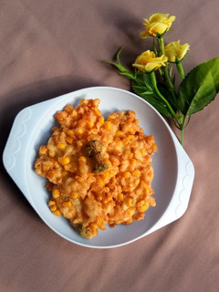 Foto resep Bakwan Jagung(udang&ayam) mpasi 1+