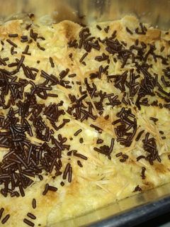 Foto resep Puding roti panggang