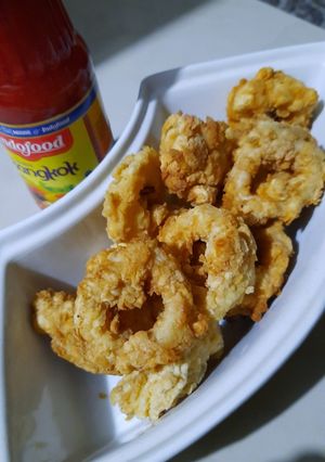 Foto resep Cumi goreng tepung