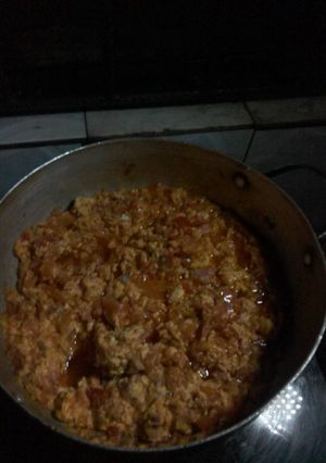 A picture of Egg sauce.