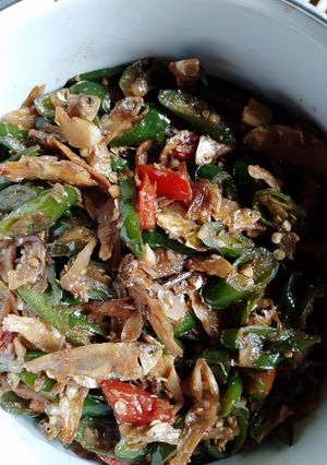 Foto resep Teri Cabe Hijau