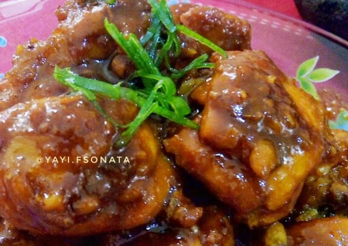 Ayam kecap enak