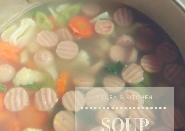Resep Soup/sup sayur Anti Gagal