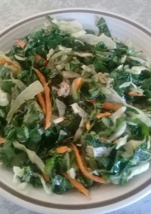 A picture of Couve fresco (fresh chomolia).