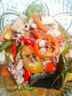 Foto resep Cumi Asin Pedas
