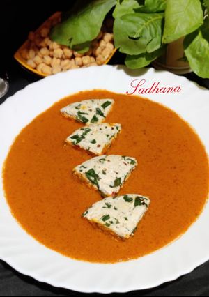 #মশালা পালং পনির রেসিপির প্রধান ছবি