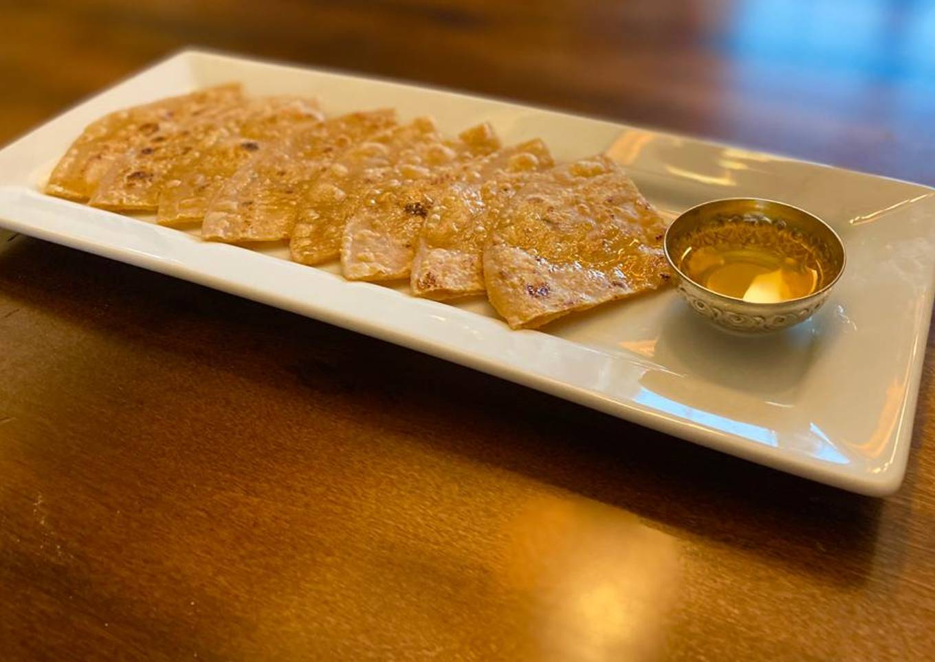 Khavyachi poli (milk solids roti)