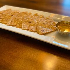 A picture of Khavyachi poli (milk solids roti).