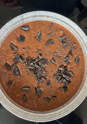 Una foto de Brownie proteico
