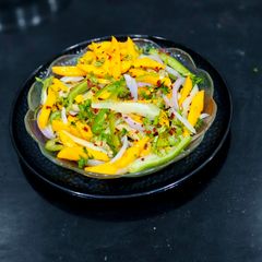 A picture of Mango Cucumber Salad.