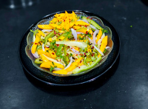 A picture of Mango Cucumber Salad.