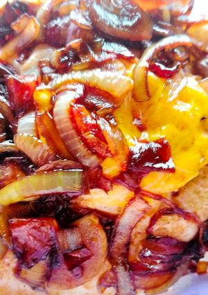 Foto resep Bekal Telor Ceplok oseng bawang kecap manis