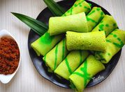 Gambar dadar gulung pandan