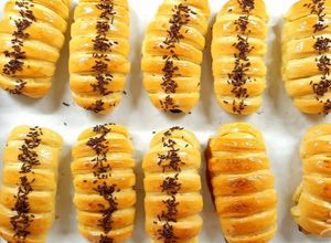 Foto resep Roti isi pisang coklat