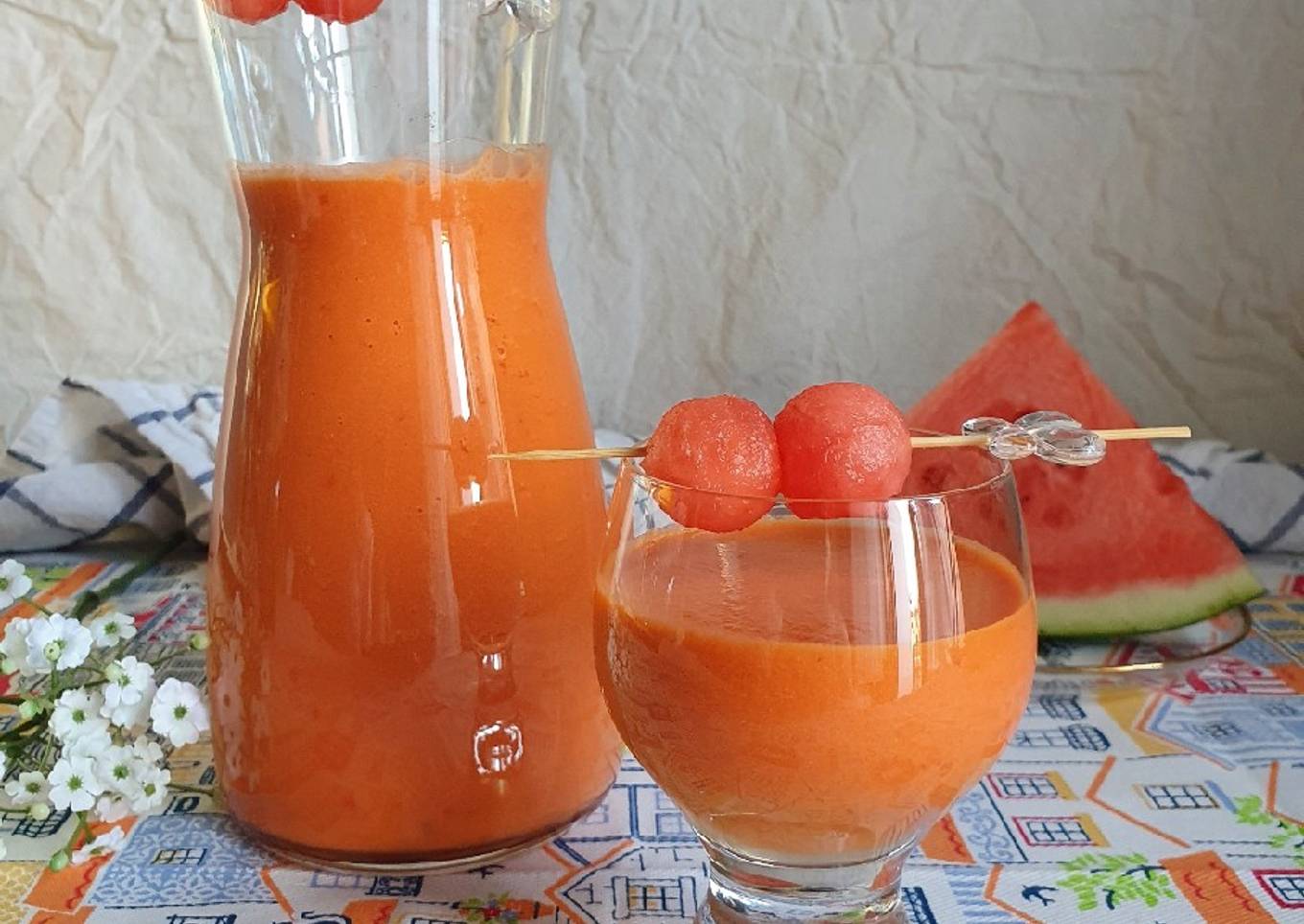 Salmorejo Vegano Sandía en Mambo