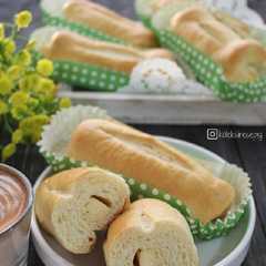 A picture of German Rolls (Roti tanpa telur).