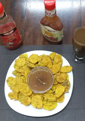 A picture of Maru Bhajiya #Theme Challenge.