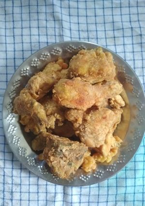 Foto resep Ayam goreng crispy kinyis kinyis