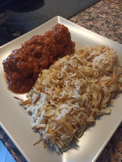 Una foto de Arroz de fideos