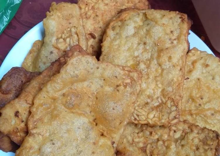 Tempe goreng ala mami sekar