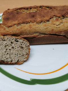 Una foto de Pan de trigo sarraceno sin gluten