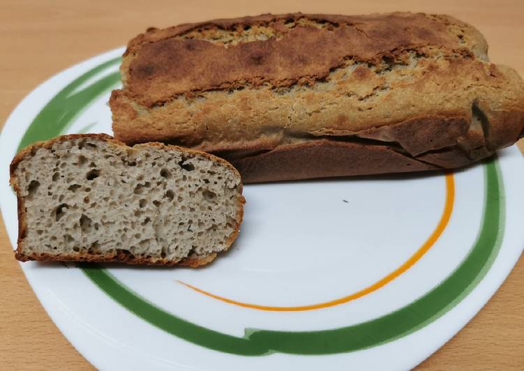 Pan de trigo sarraceno sin gluten