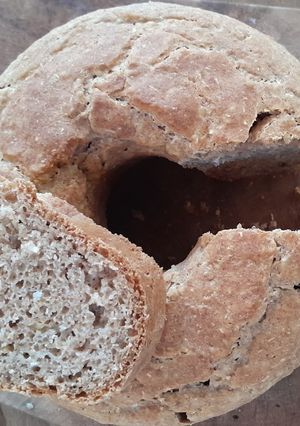 Una foto de Budín de limón y coco, "sin huevo ni harina blanca" 🍋🥥