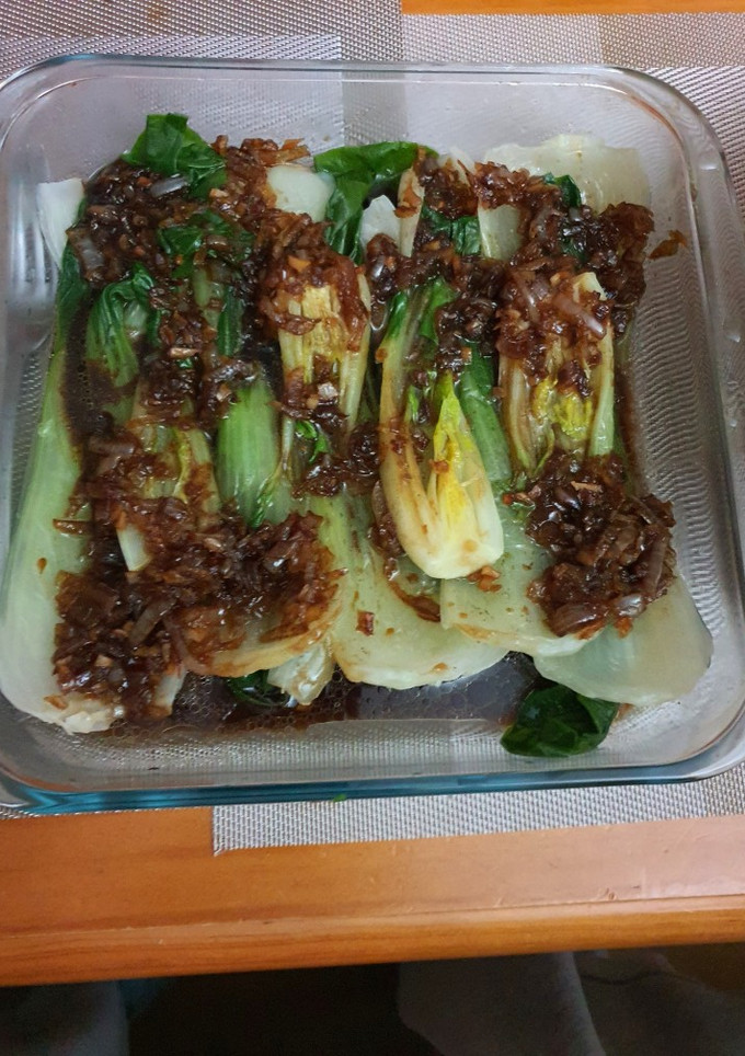Una foto de Ensalada templada de Pak Choi