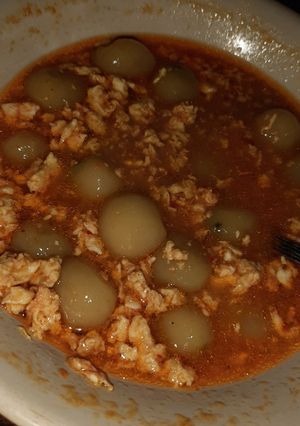 Foto resep Cilok Kuah Pedas Seger