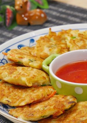 #83 金針菇煎餅 的食譜成品照片
