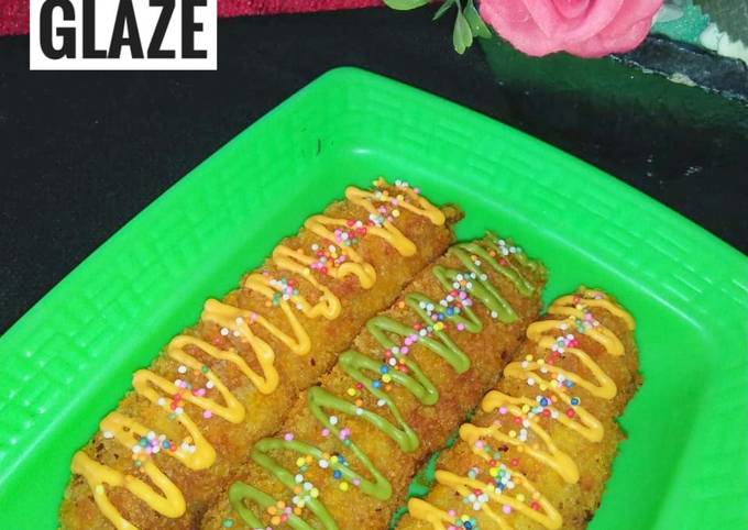 Resep Aneka Olahan Pisang~Stick Banana Glaze, Menggugah Selera