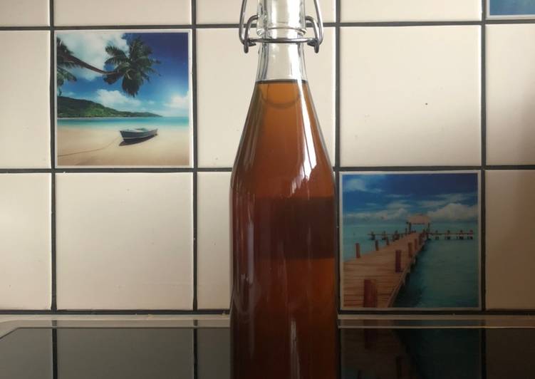 Simple Way to Make Speedy Pfefferminz Sirup mit Teebeuteln